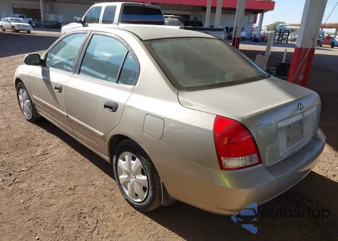 2001 Hyundai Elantra Gls from USA, damaged, VIN KMHDN45D31U171899